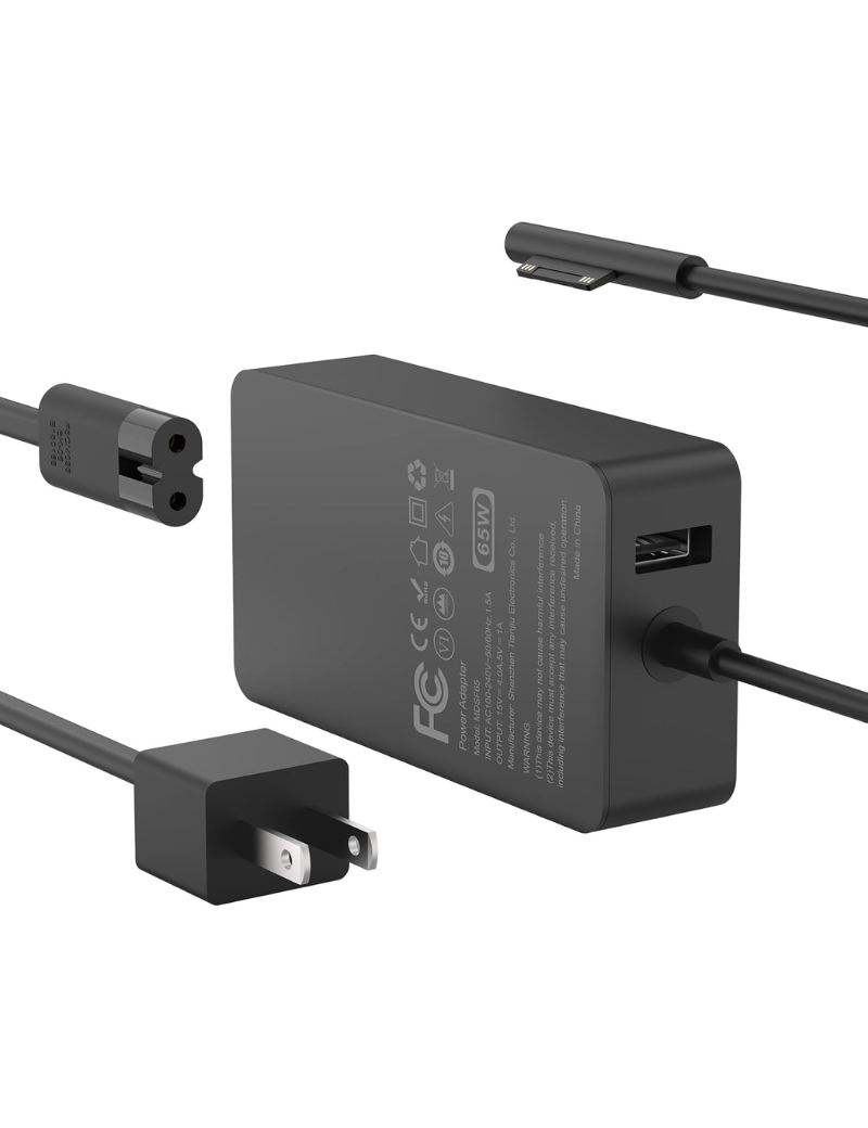 Genuine Microsoft Surface Charger 65 Watt Black