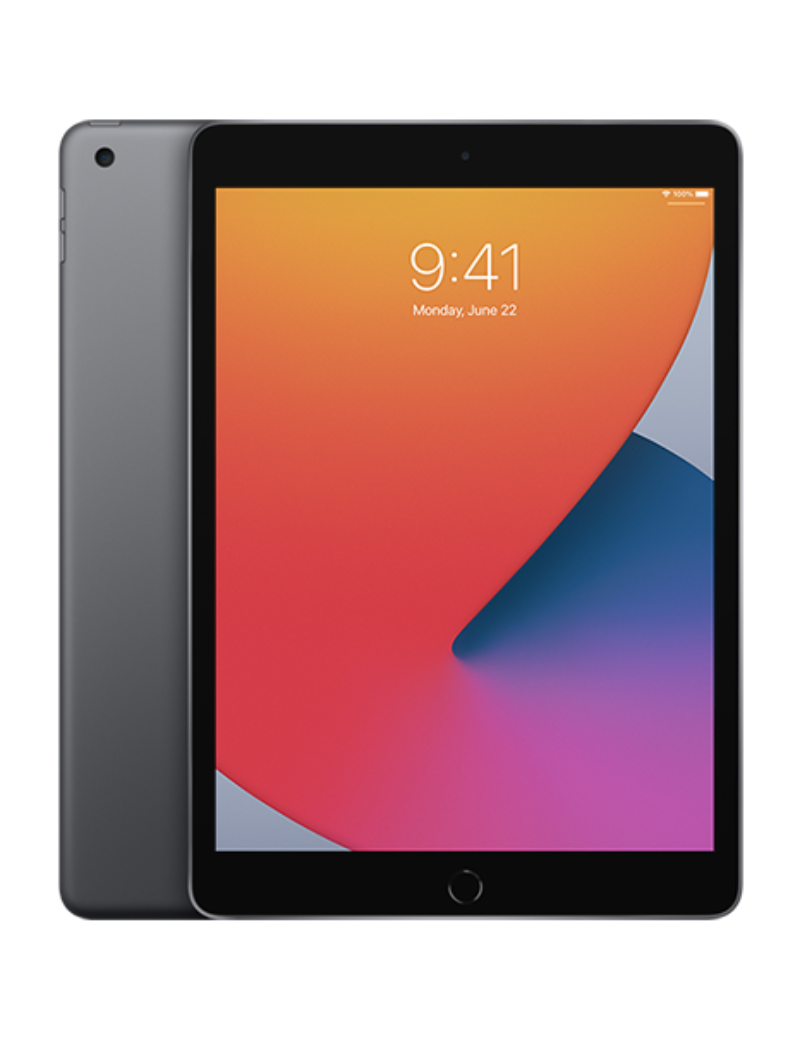 Apple iPad 8th Generation (2020)10.2 WiFi ONLY Grey Apple Box 12 Warranty