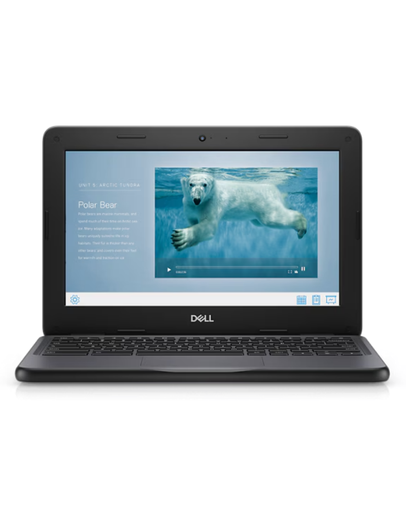 Dell Chromebook 3100 11.6" Celeron N4020 USB-C Port Black