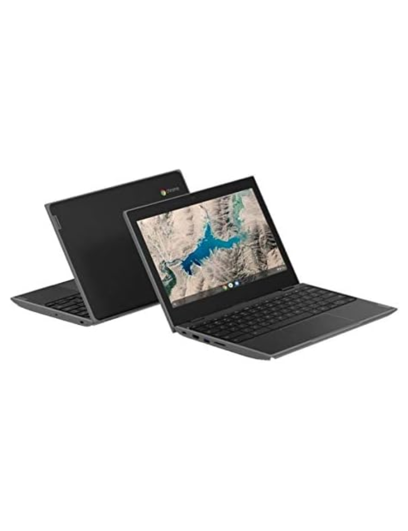 LENOVO CHROME BOOKS 11" 100e 2nd Gen Ast Intel Celeron 4020 2019 4GB 32GB SSD Black AB