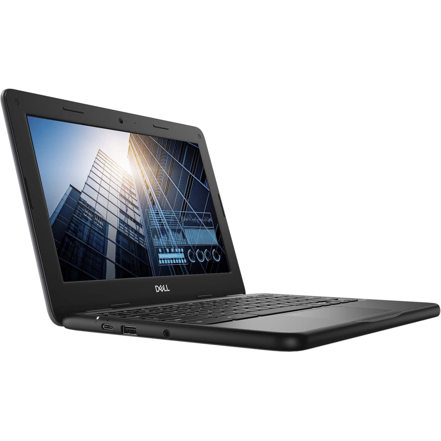 Dell Chromebook 3100 11" Dual USB-C Non-Touch (2019) Celeron 4GB RAM 16GB SSD Black Grade AB