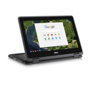 Dell Chromebook 3100 11" Dual USB-C Non-Touch (2019) Celeron 4GB RAM 16GB SSD Black Grade AB