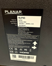 Planar SLP43-T Simplicity P Series – 43″ LED-backlit LCD display -4K Brand New