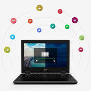 Acer Chromebook 12"712 C871-328J Intel i3-10110U 8GB-64GB Black Latest 2021 AG