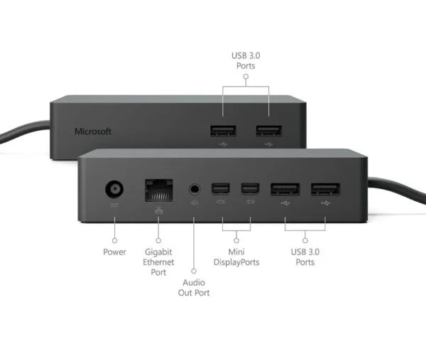 Microsoft Surface Pro 1661 Docking Station With UK plug Free Delivery
